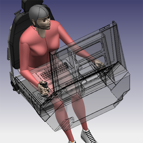 Ergo-link™ Basic CAD Mannequins