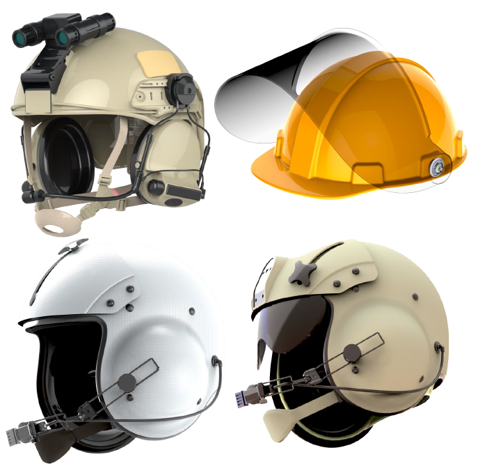 FMA TB329 Safety Hook Signal Strobe V-Light BLUE/ TAN Fit For Devgru OPS Helmet