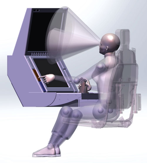 Ergo-link™ 3-D Human Factors Engineering CAD Mannequins